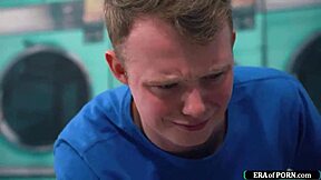 Busty Milfs Gangbanged In Laundry?