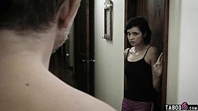 Babysitter Handles Huge Cock!