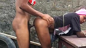 she begged me to fuck her hard and make her pussy talk outdoors