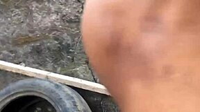 she begged me to fuck her hard and make her pussy talk outdoors