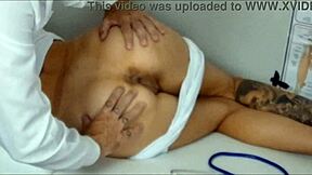 Gynecologist Fingers Ass and Fucks
