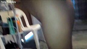 ay it hurts, paying with anal riding