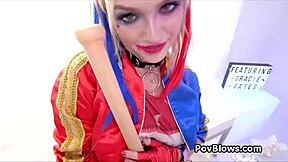 Gracie Slides On Dick!