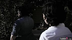 Babysitter Handles Huge Cock!