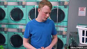 Busty Milfs Gangbanged In Laundry?