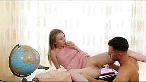 nice afternoon fucking her step brother