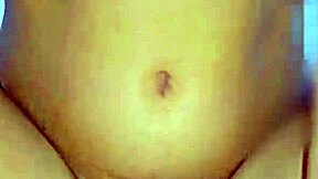 tanned stepsister rides my cock hotly.