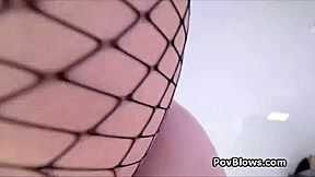 Gracie Slides On Dick!