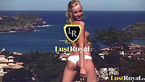 Can Redhead Teen Lili Lou Handle Outdoor Fucking?