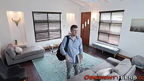 Why untie that fetish teen to suck and fuck?