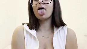 Free Tit Showdown Teaser With Slut Stepsister Spreading Wet Pussy And Armpit Fetish!