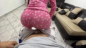 why is my stepdaughter twerking on my cock like that?