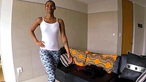 Bratty Ebony Teen Demands Modeling Gig, Gets Rough Face Fuck Instead