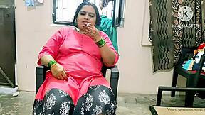 indian desi mom interacts with neighbour boys