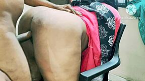 indian desi mom interacts with neighbour boys