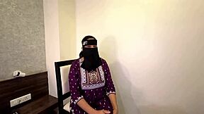 hey, check this crazy village muslim girl in burka getting wild sex in oyo hotel room 😏