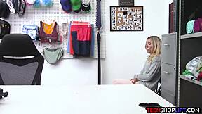 busted teen gets exploited by loss prevention officer