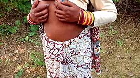 indian aunty's tough outdoor experience