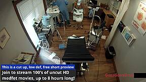 Daisy Ducati chats about her Tampa University physical exam with Doctor Tampa on GirlsGoneGyno reup