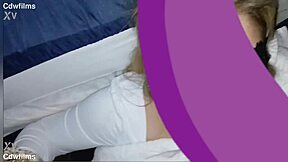 Petite Tatted White Girl Delivers Quick Blowjob Leading to Massive Facial Cumshot from Big Black Cock