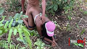 ugh we were out in the tropical rain forest fuckin like crazy... he bent me over doggystyle and pounded hard til i screamed.