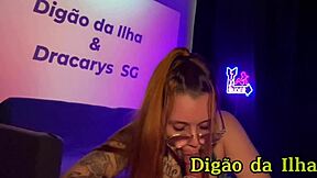 Damn, Dracarys is sucking teasing and riding that cock hard with her sexy ass