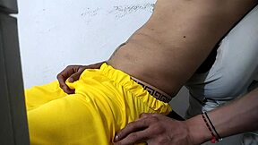 Whoa, this horny latino guy pulls out his big dick for some kinky fun 😏