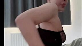 Horny British slut gives ultimate girlfriend experience with blowjob and squirting orgasm in high definition pov