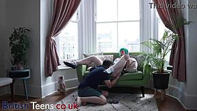 Alt Goth Girl Gets Pussy Licked And Sucks Massive Dick For Facial!