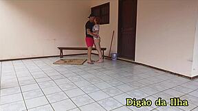 Three Hot Latinas And Redhead Take Turns Fucking Muscular Friend