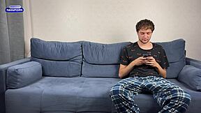 oh sis, you're arousing me wanting to suck and handjob my dick for cum taste