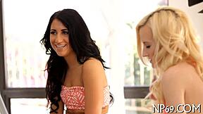 Can you handle this delightful and explicit spooning with rough hardcore fucking for the teen slut?