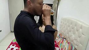 Can This Tight Teen 18+ Handle Teaching Boss Stepdaughter Interracial Hardcore After Wild Party At Home?