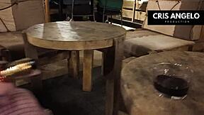 free girlfriend experience with lena fire and cris angelo in private barcelona fuck