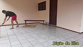 Three Hot Latinas And Redhead Take Turns Fucking Muscular Friend