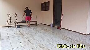 Three Hot Latinas And Redhead Take Turns Fucking Muscular Friend