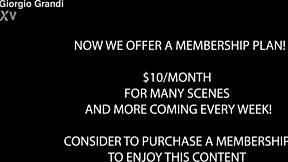 Ester Alice and Mill Alice Moon take 2on1 DP with deep gapes, buttrose, and cum swallow in rough session.