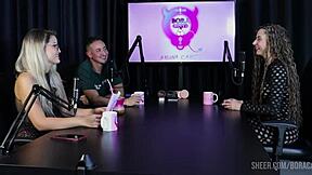 Chatting about Jujube Delícia's wild Bora Cast moments with Bruna Carlos - part 2 on Sheer Red 😏