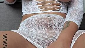 Oh Wow, This Hot Busty Teacher Really Loves Her Alone Time With That Toy!