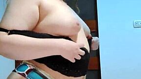 Why is this cute chubby girl riding your cock in her bedroom?