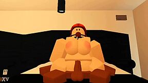 Let's reinforce our friendship with some hot sex while playing Roblox.