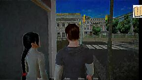 Blonde And Brunette Milf Play Erotic Game With Teen!