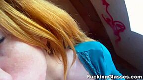 Clueless redhead Renata gets fucked in Fucking Glasses porn