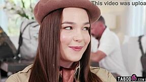 Girl scout teen 18+s turn the tables and fuck the scout leader in a wild reverse gangbang!!