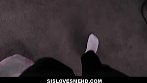 sislovesmehd tells how petite small tits teen stepsister mia begs stepbro joshua lewis for anal pov fuck