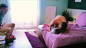 So, I'm just casually fucking my girlfriend right in front of my friend, you know?