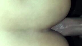 Sexy Colombian Bride Babe Takes Anal in Bathroom with Huge Dildo!