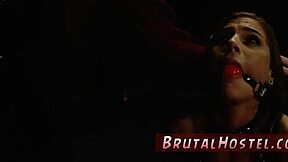 bdsm machine makes these two fucksluts squirt like crazy on this wild vacation