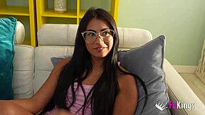 don jorge checks out lara rey's latin ass in quick rough doggystyle session.