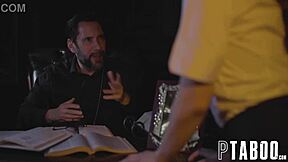 Confession of Desire Belle Penelope Kay Confesses Sexual Desires to Priest Tommy Pistol!